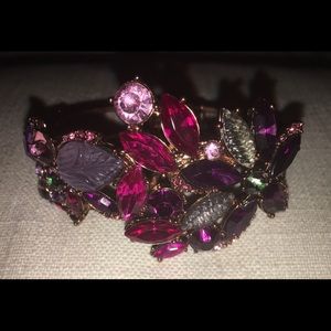 Colorful Betsey Johnson Multi Stone Bracelet!